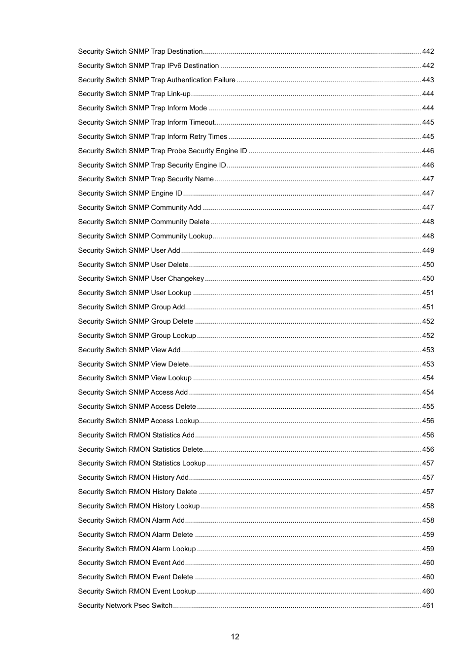 PLANET MGSW-28240F User Manual | Page 12 / 643