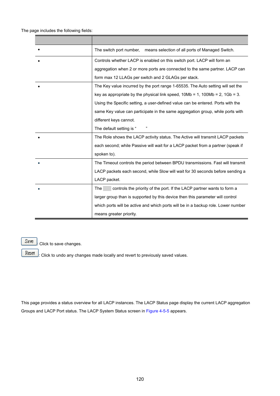 3 lacp system status | PLANET MGSW-28240F User Manual | Page 120 / 643