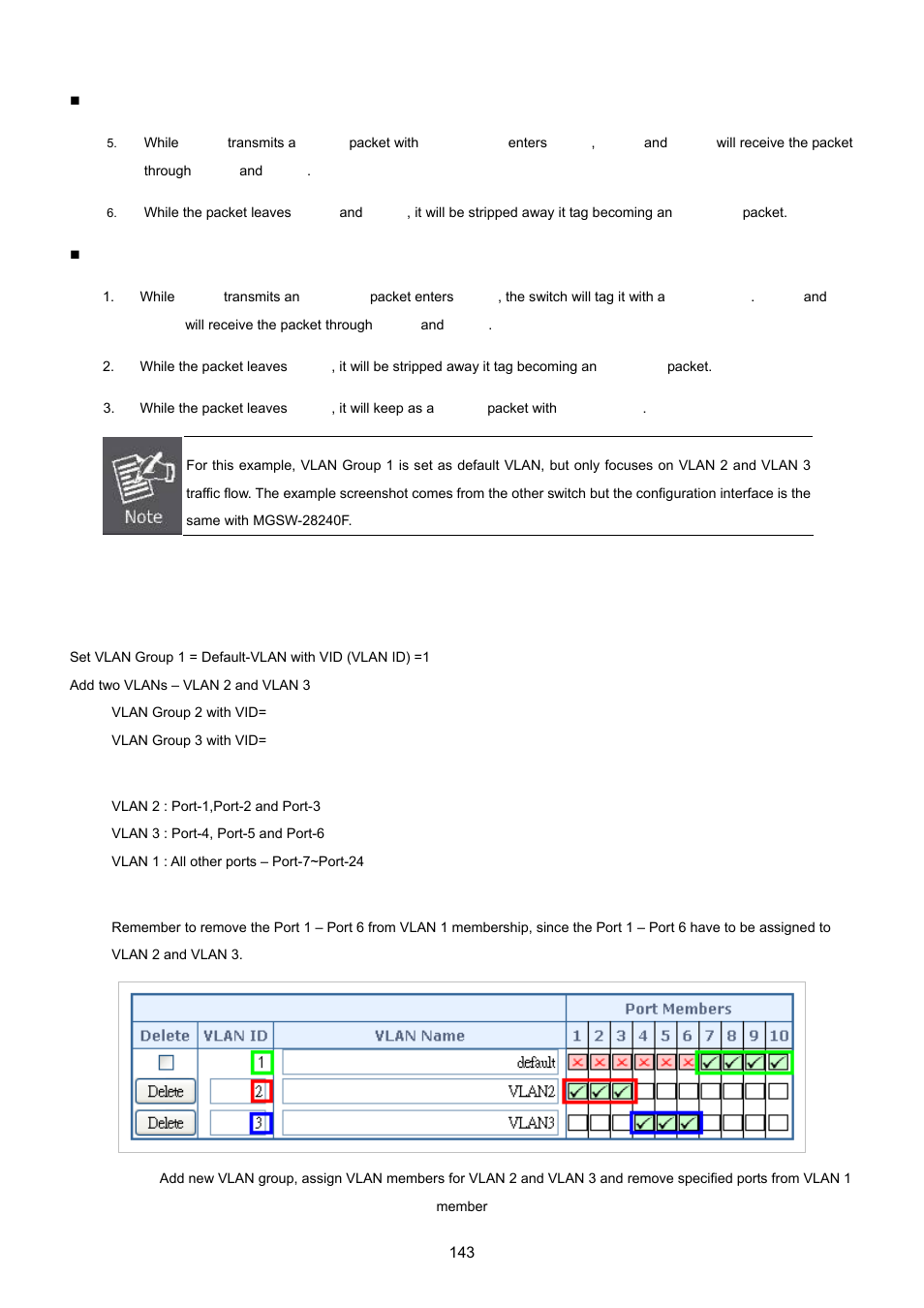 PLANET MGSW-28240F User Manual | Page 143 / 643
