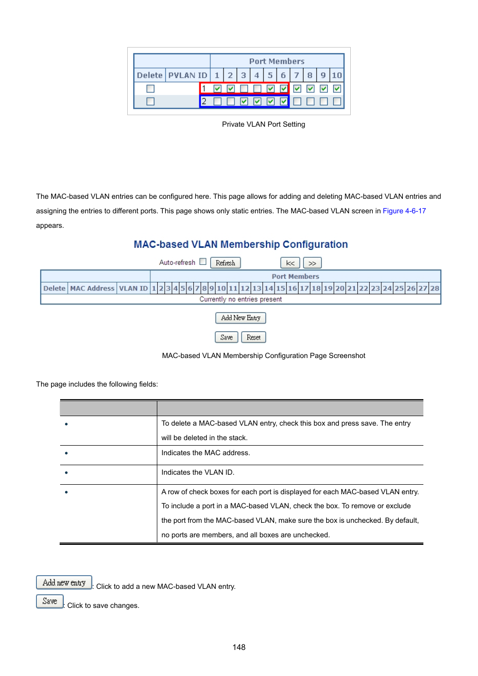 11 mac-based vlan | PLANET MGSW-28240F User Manual | Page 148 / 643