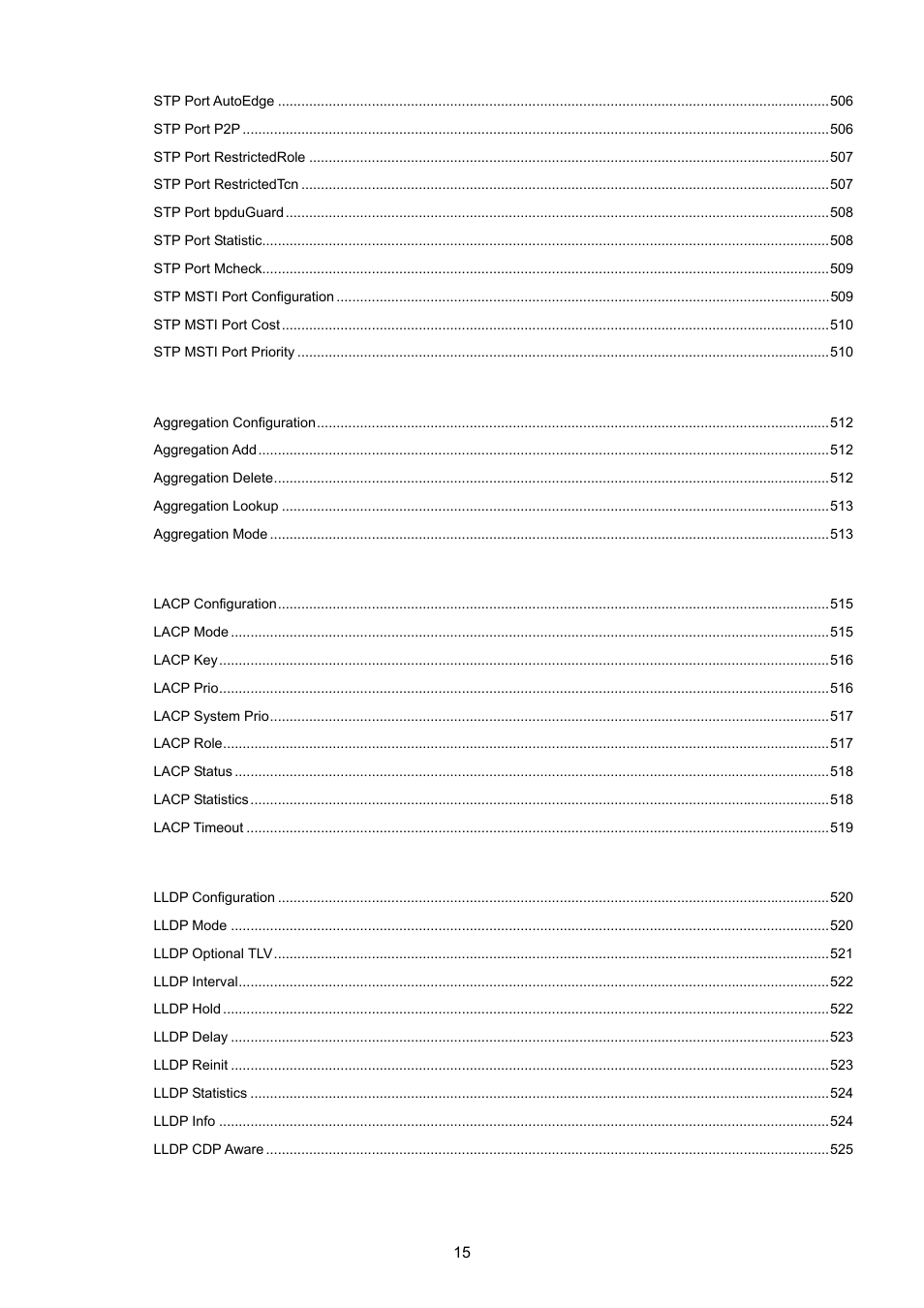 PLANET MGSW-28240F User Manual | Page 15 / 643