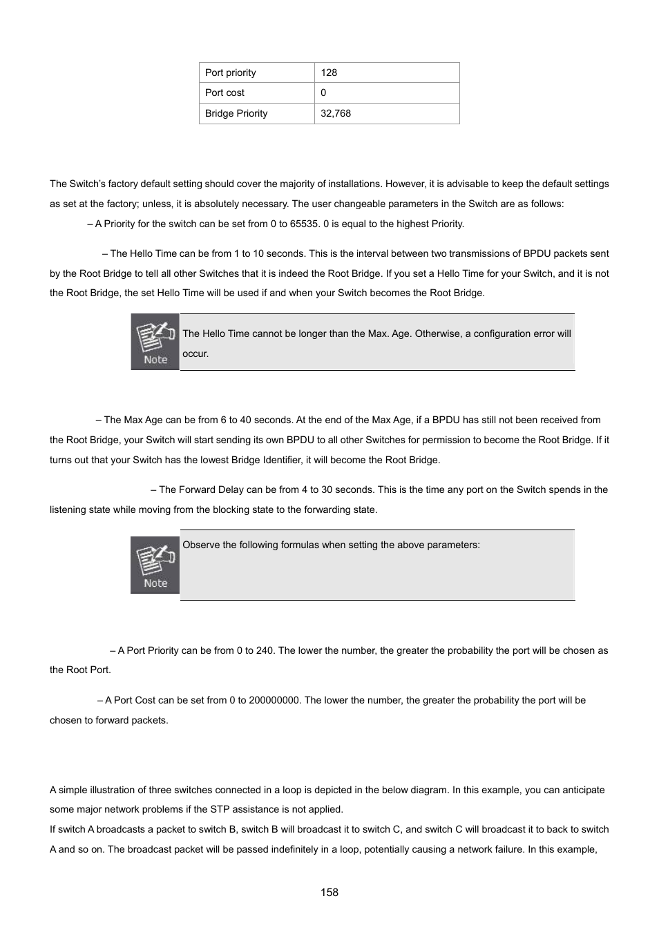 PLANET MGSW-28240F User Manual | Page 158 / 643