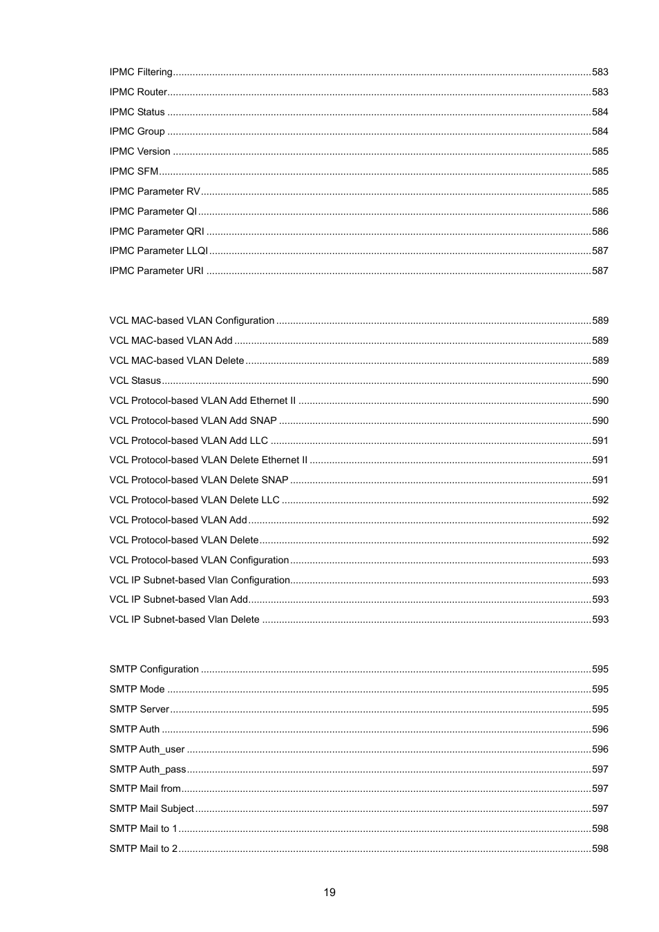 PLANET MGSW-28240F User Manual | Page 19 / 643