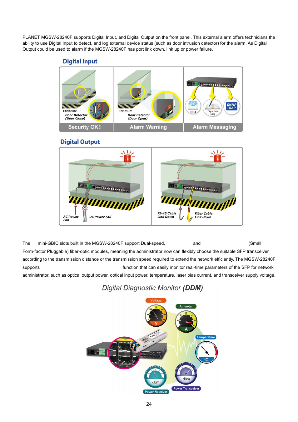 PLANET MGSW-28240F User Manual | Page 24 / 643