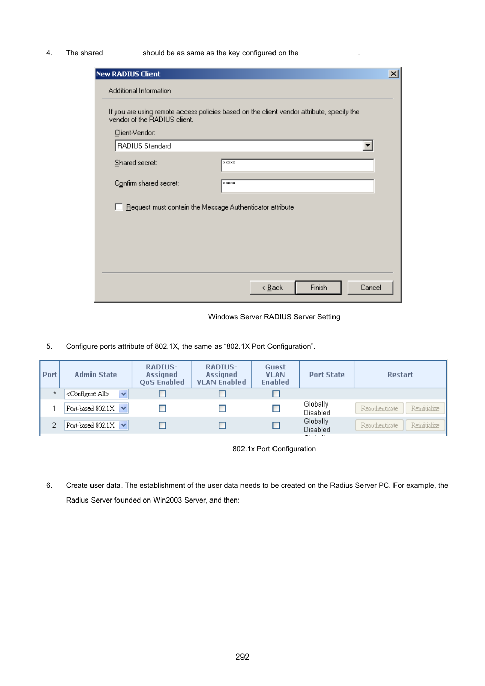 PLANET MGSW-28240F User Manual | Page 292 / 643