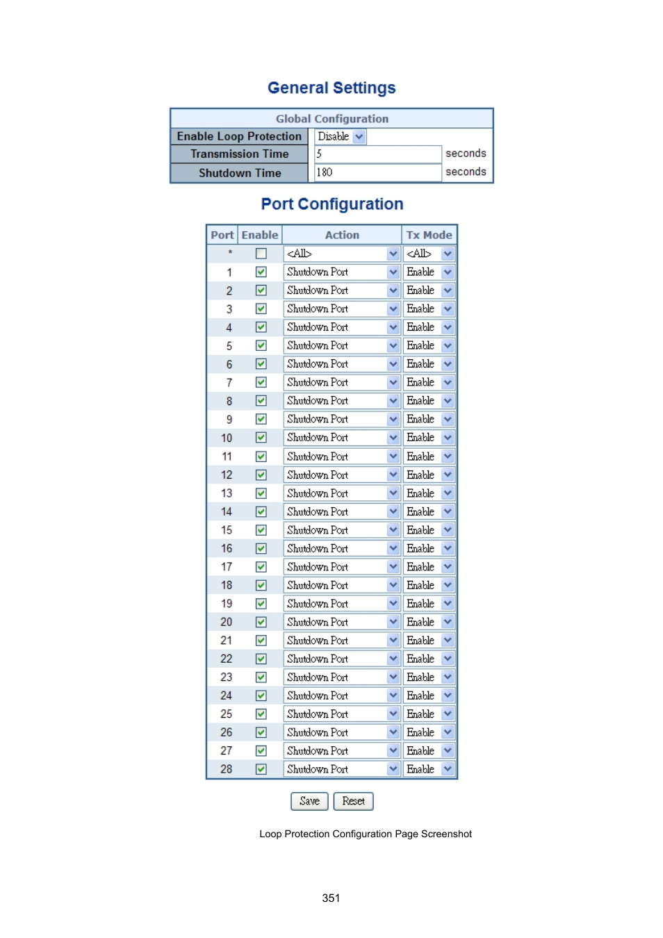 PLANET MGSW-28240F User Manual | Page 351 / 643