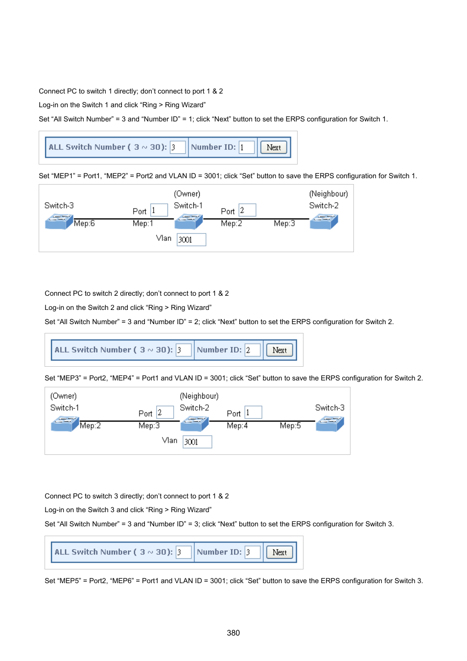 PLANET MGSW-28240F User Manual | Page 380 / 643