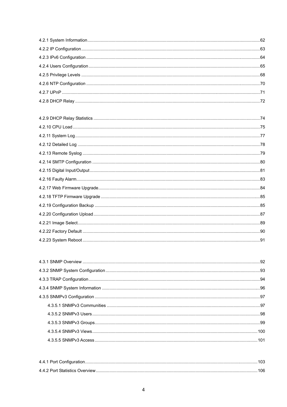 PLANET MGSW-28240F User Manual | Page 4 / 643