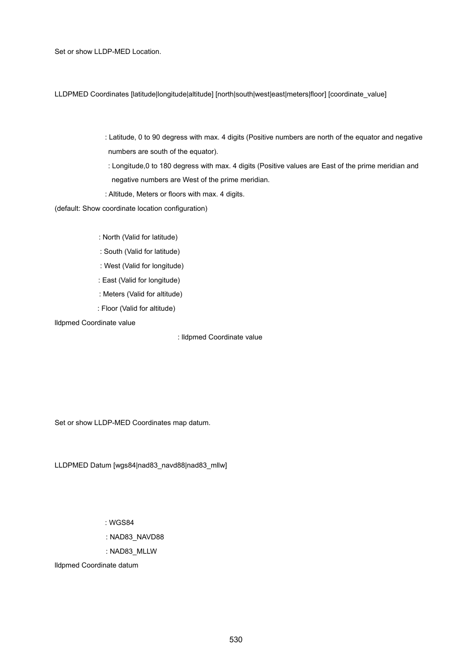 Lldp med datum | PLANET MGSW-28240F User Manual | Page 530 / 643