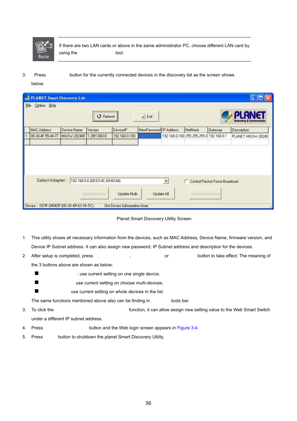 PLANET MGSW-28240F User Manual | Page 56 / 643