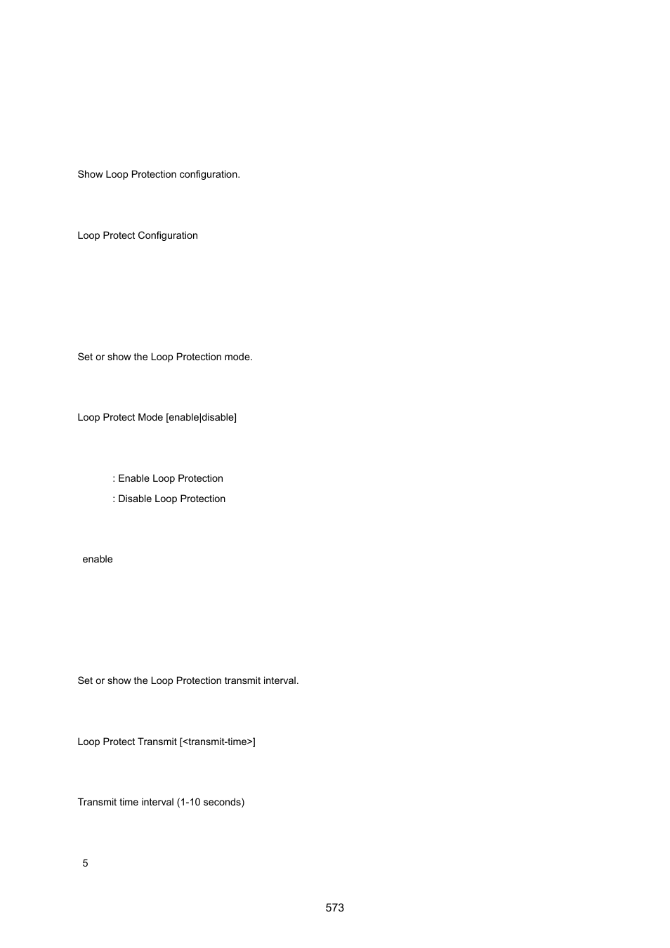 20 loop protect command, Loop protect configuration, Loop protect mode | Loop protect transmit | PLANET MGSW-28240F User Manual | Page 573 / 643