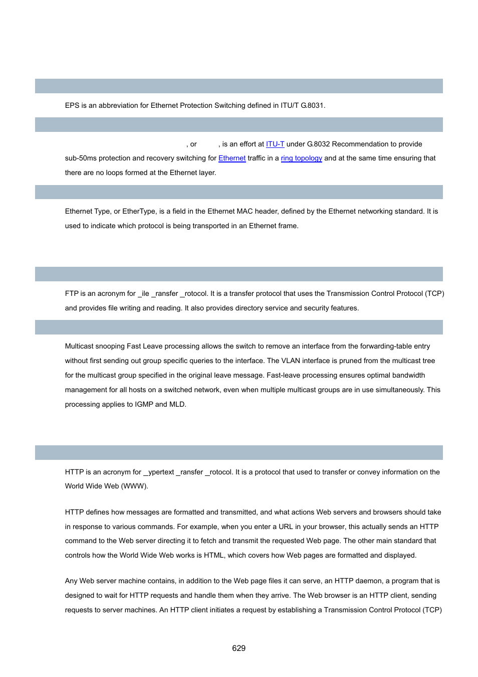 PLANET MGSW-28240F User Manual | Page 629 / 643