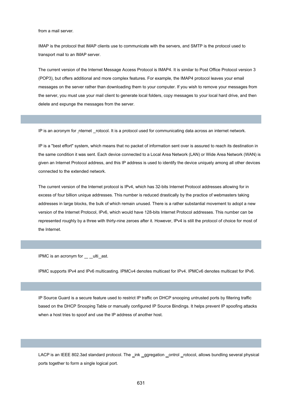 PLANET MGSW-28240F User Manual | Page 631 / 643