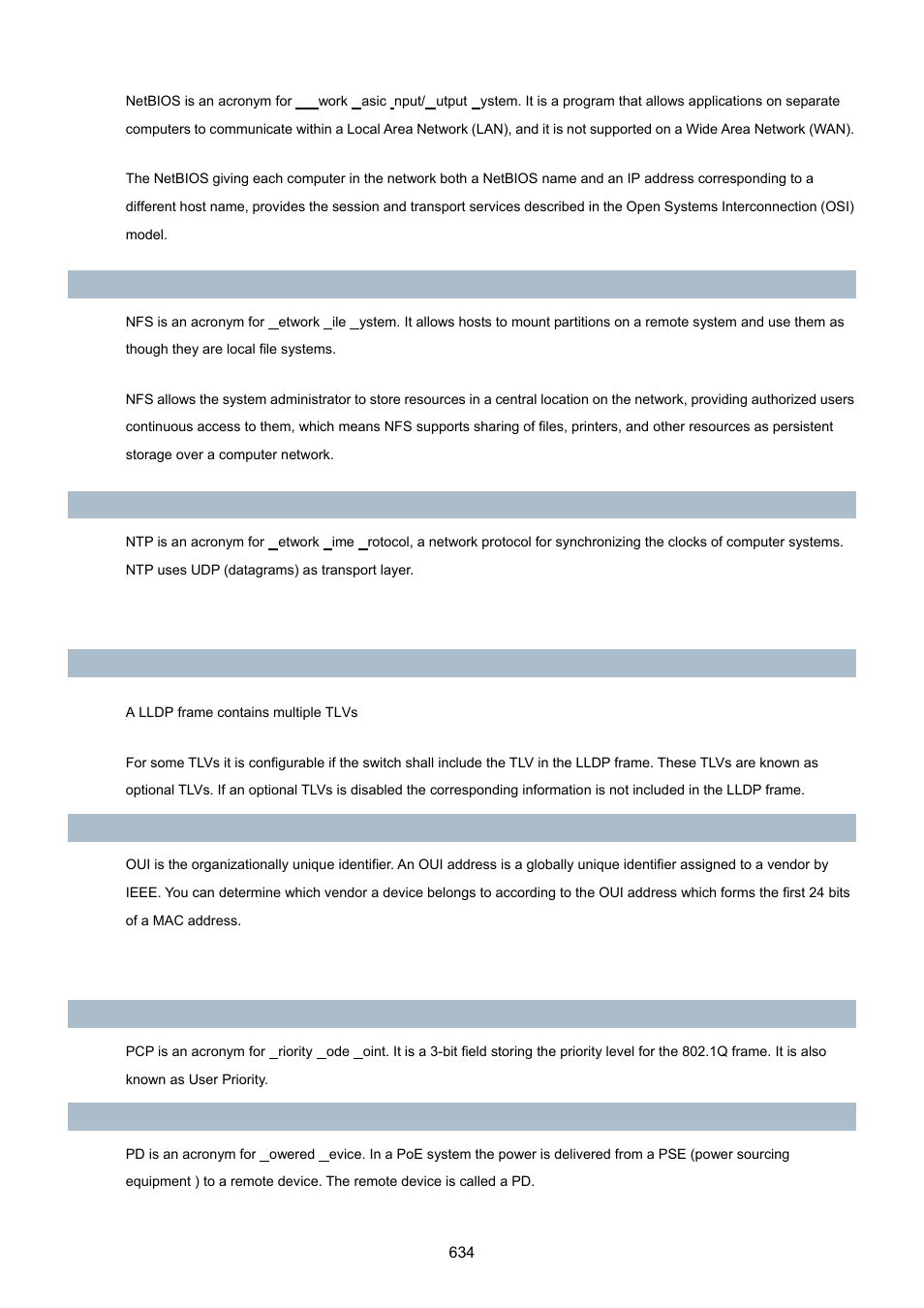 PLANET MGSW-28240F User Manual | Page 634 / 643