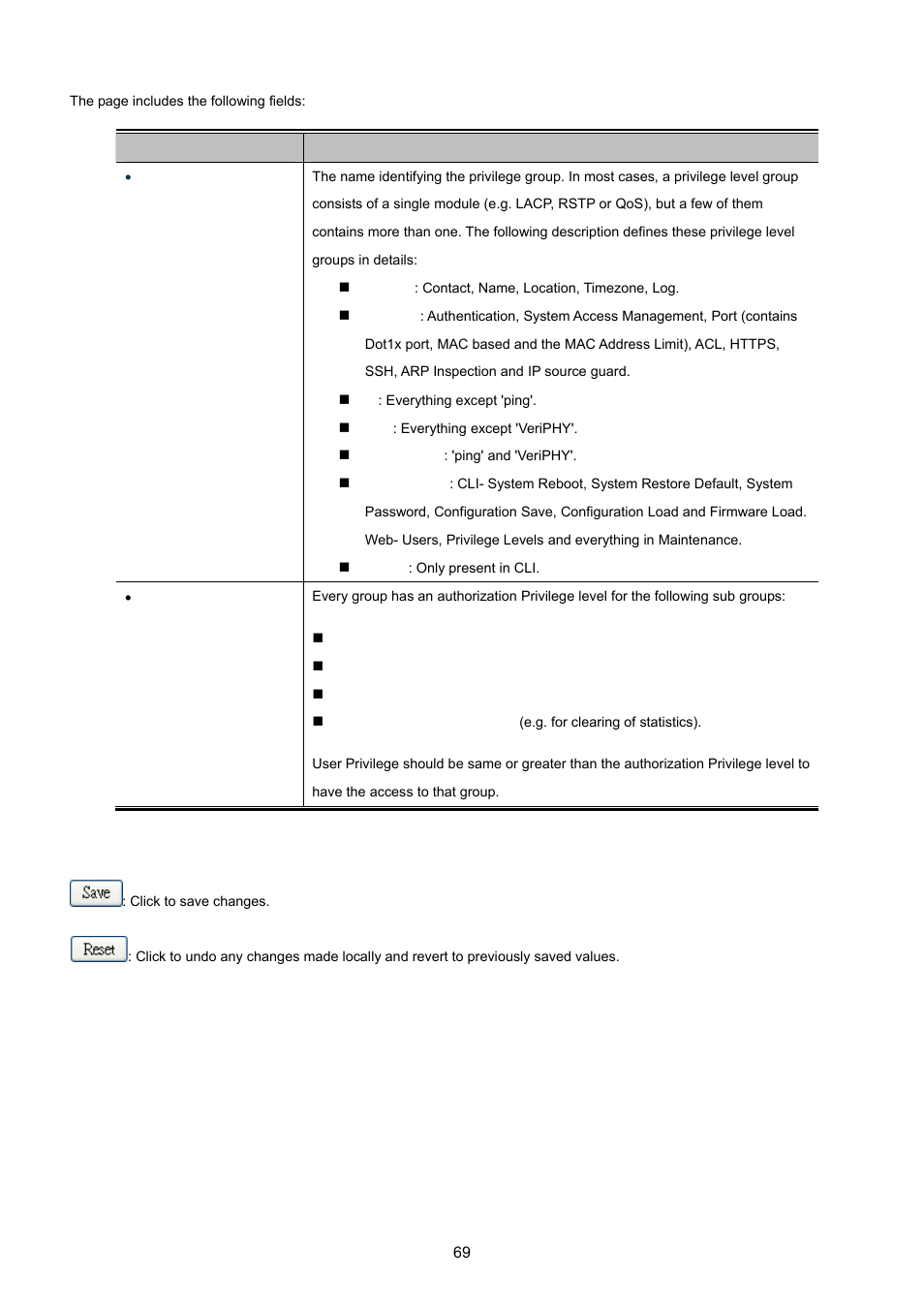 PLANET MGSW-28240F User Manual | Page 69 / 643