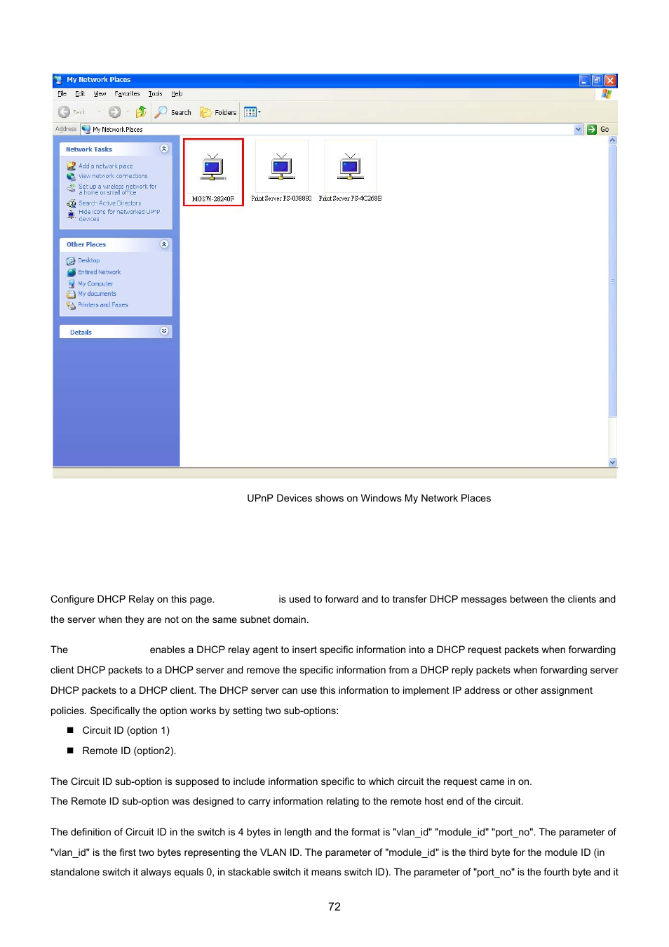 8 dhcp relay | PLANET MGSW-28240F User Manual | Page 72 / 643