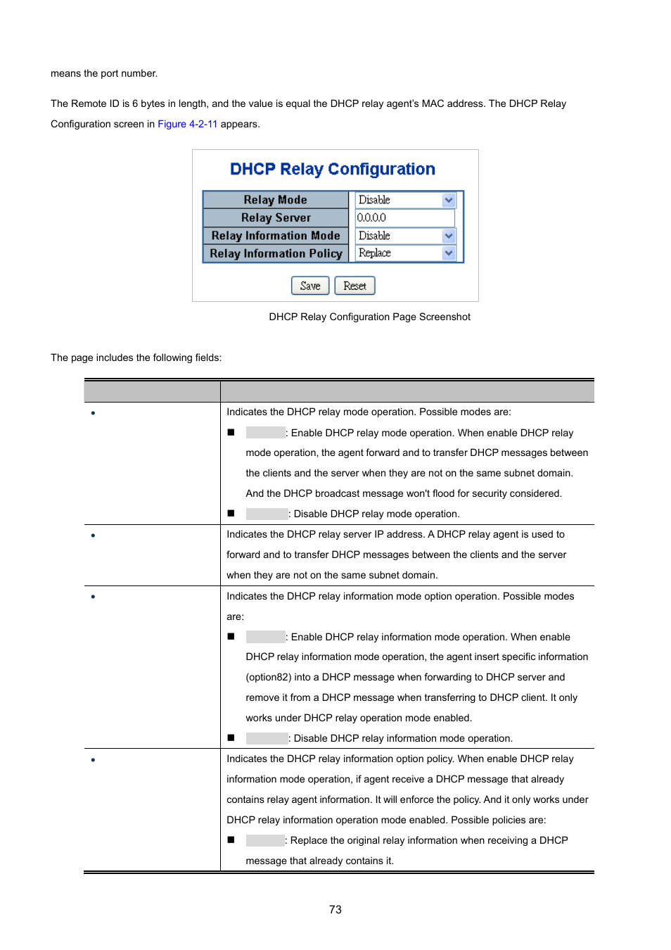 9 dhcp relay statistics | PLANET MGSW-28240F User Manual | Page 73 / 643