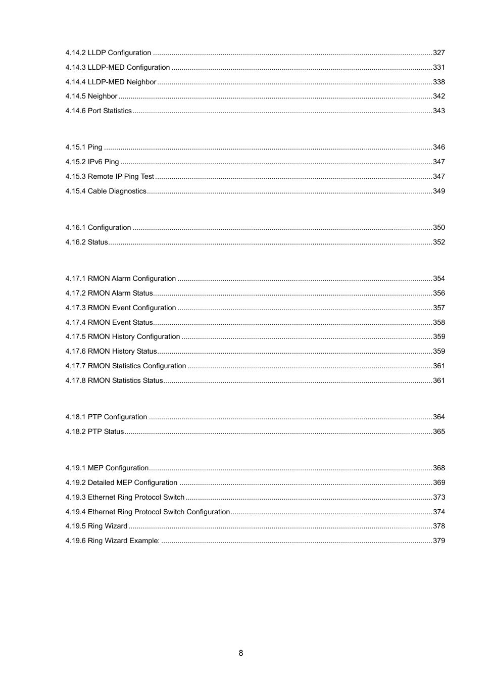 PLANET MGSW-28240F User Manual | Page 8 / 643