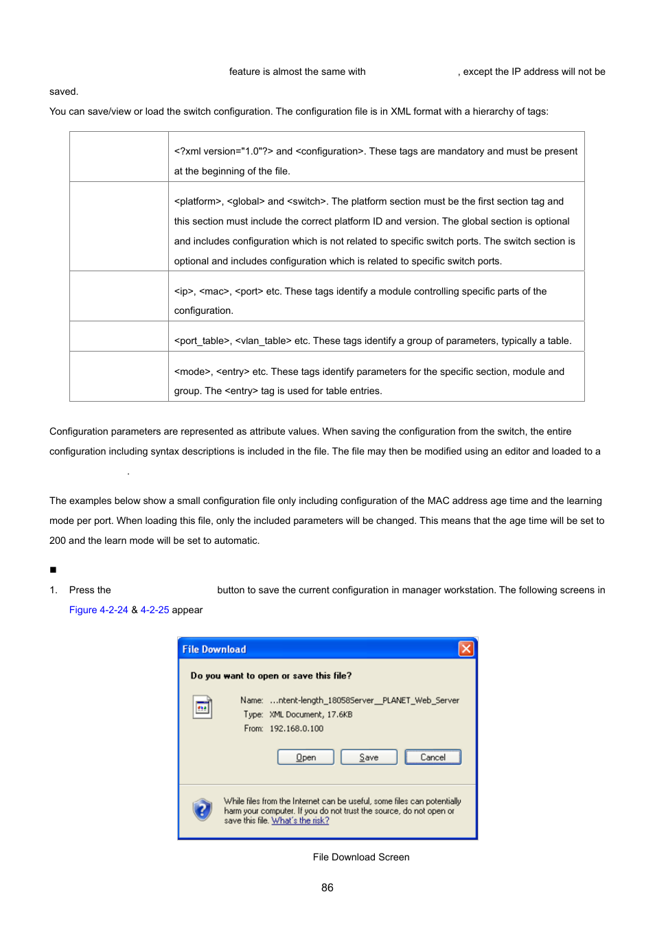 PLANET MGSW-28240F User Manual | Page 86 / 643