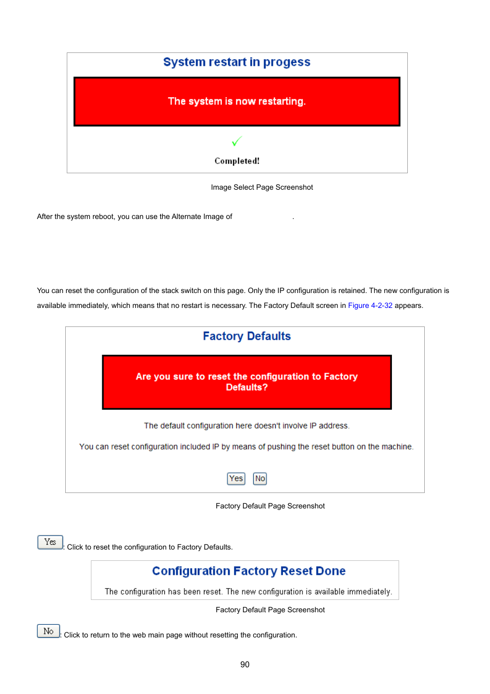 22 factory default | PLANET MGSW-28240F User Manual | Page 90 / 643