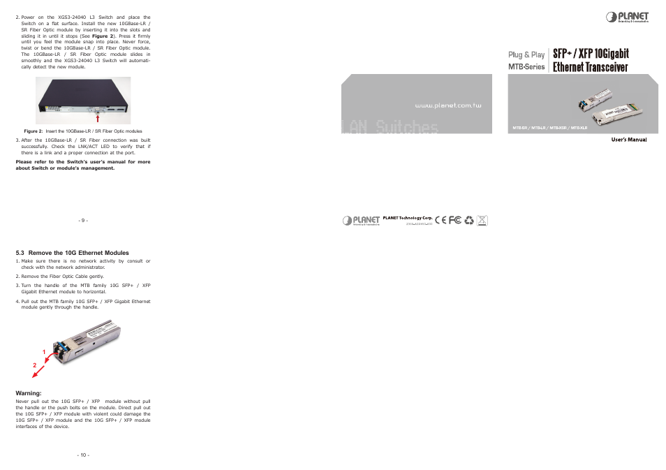 Lan switches | PLANET EM-MII series_v7.0.pdf User Manual | Page 2 / 2