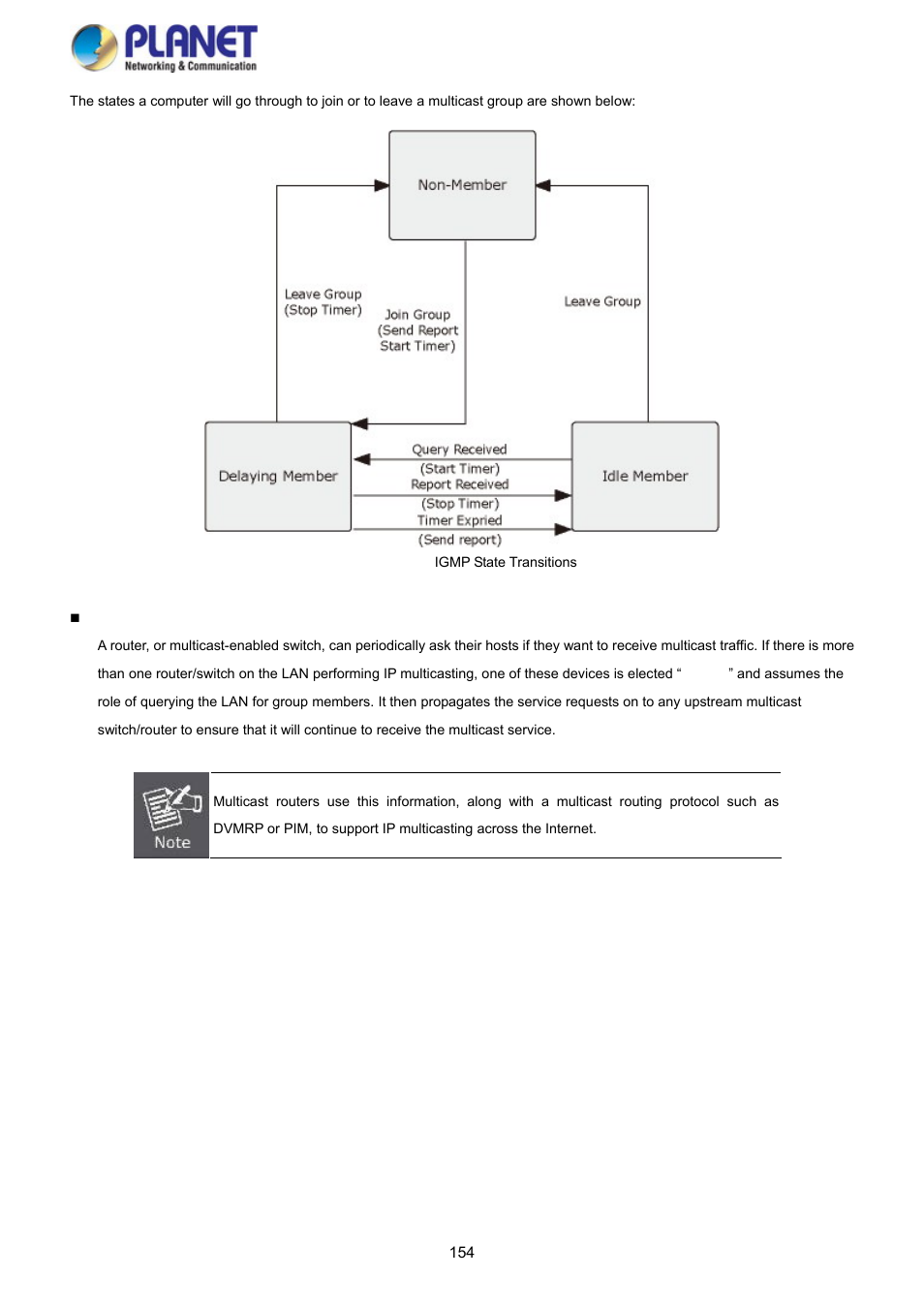 PLANET SGS-5220-24P2X User Manual | Page 154 / 373