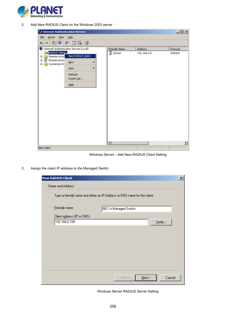 PLANET SGS-5220-24P2X User Manual | Page 256 / 373