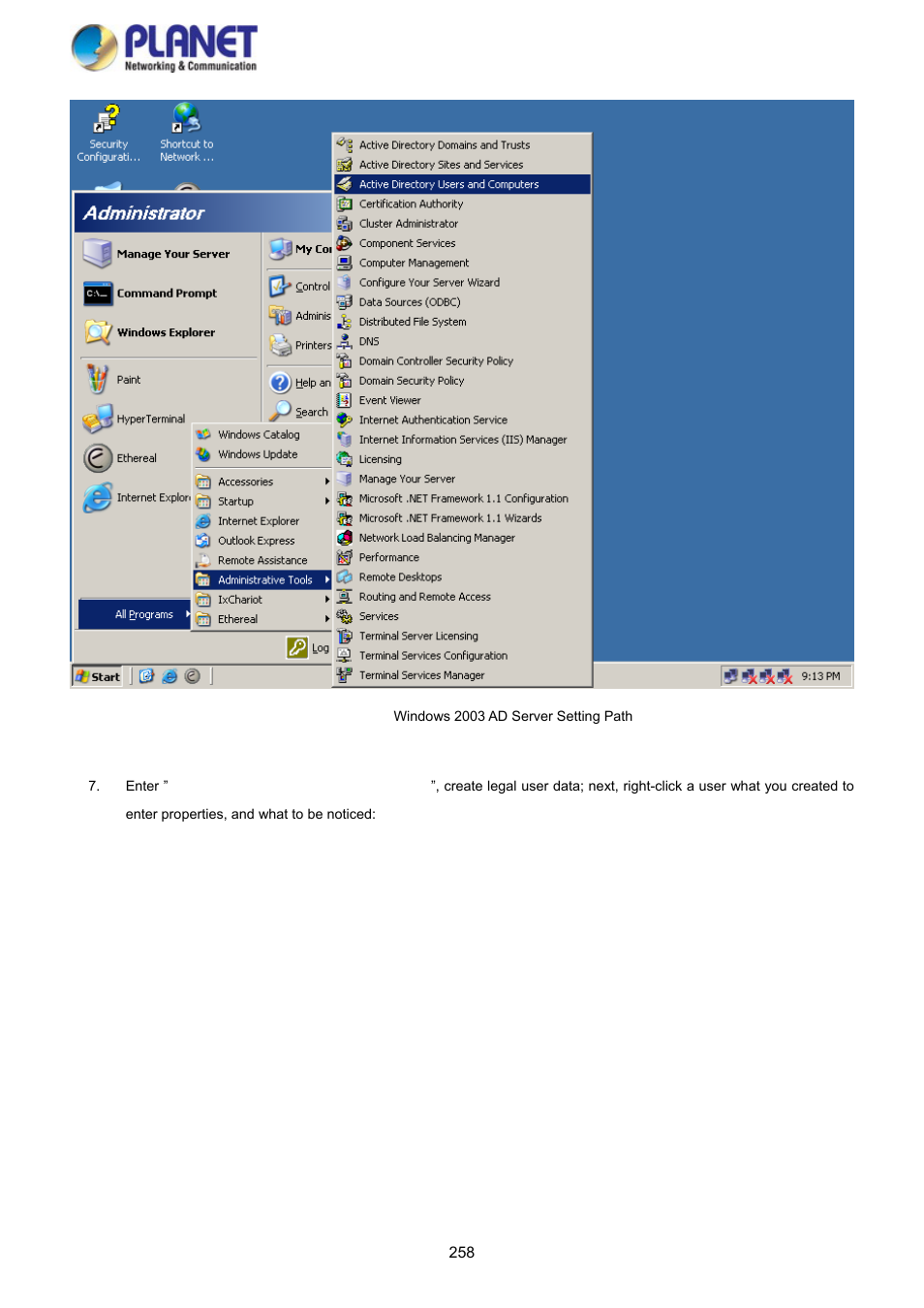 PLANET SGS-5220-24P2X User Manual | Page 258 / 373