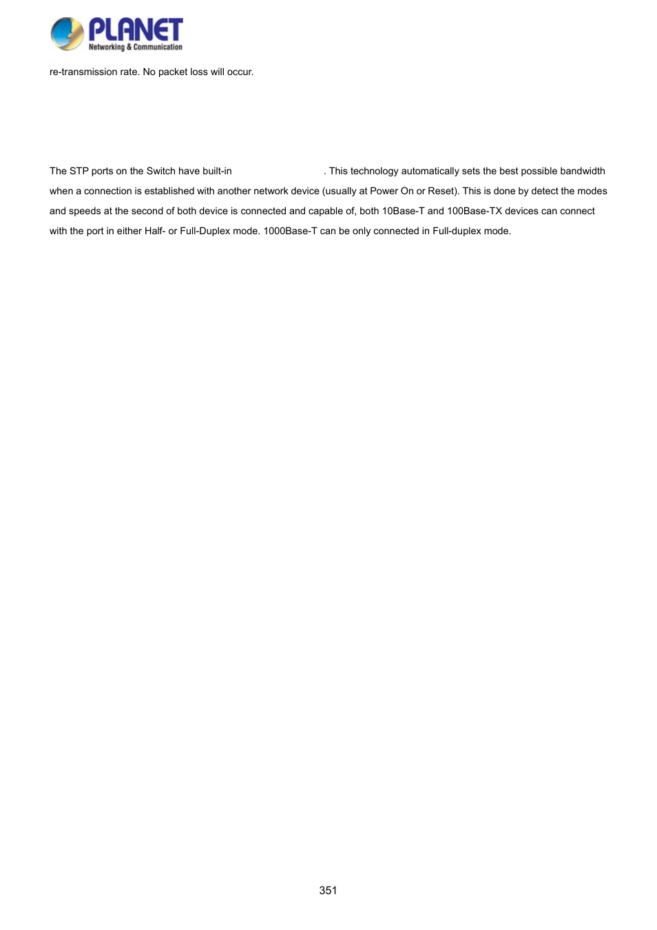 5 auto-negotiation | PLANET SGS-5220-24P2X User Manual | Page 351 / 373