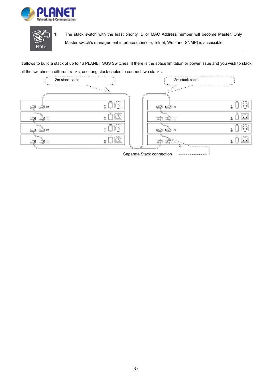PLANET SGS-5220-24P2X User Manual | Page 37 / 373