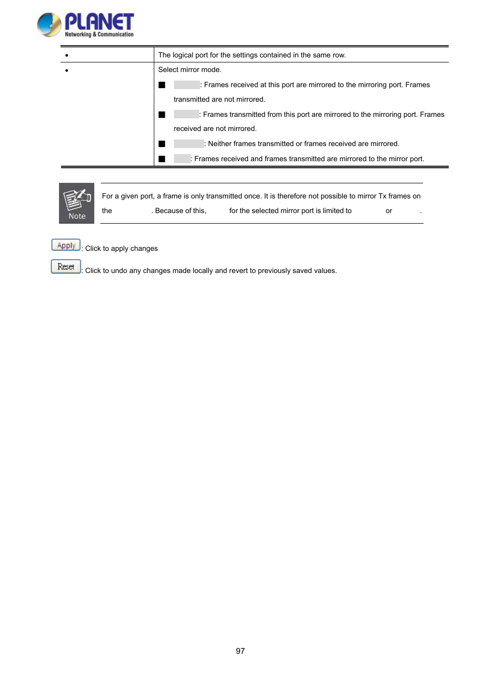 PLANET SGS-5220-24P2X User Manual | Page 97 / 373