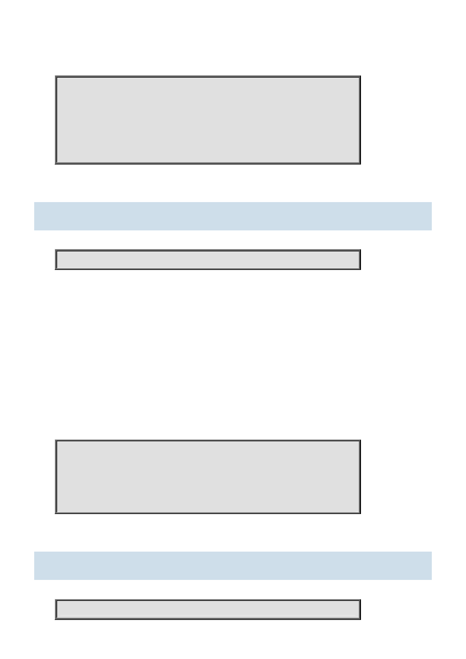 48 show ipmc range, 49 show ipv6 interface | PLANET SGS-5220-24T2X User Manual | Page 314 / 366