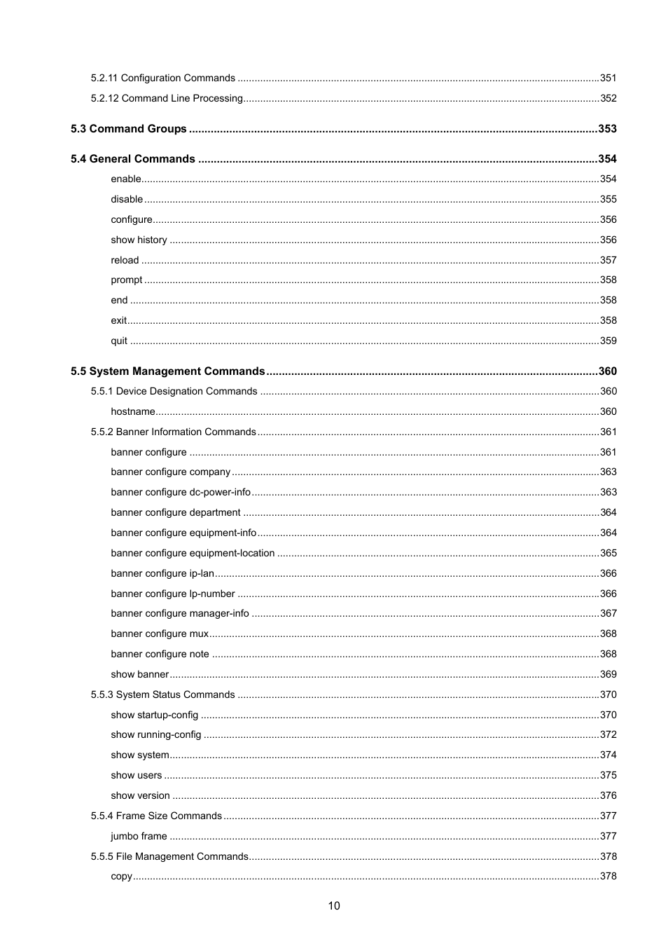 PLANET SGSD-1022 User Manual | Page 10 / 693