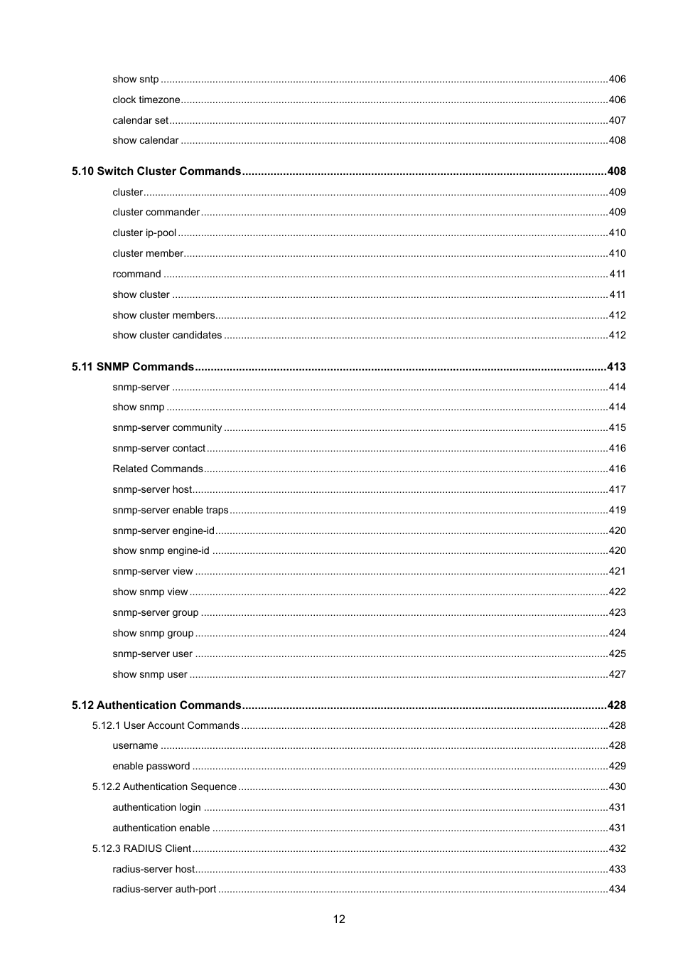 PLANET SGSD-1022 User Manual | Page 12 / 693