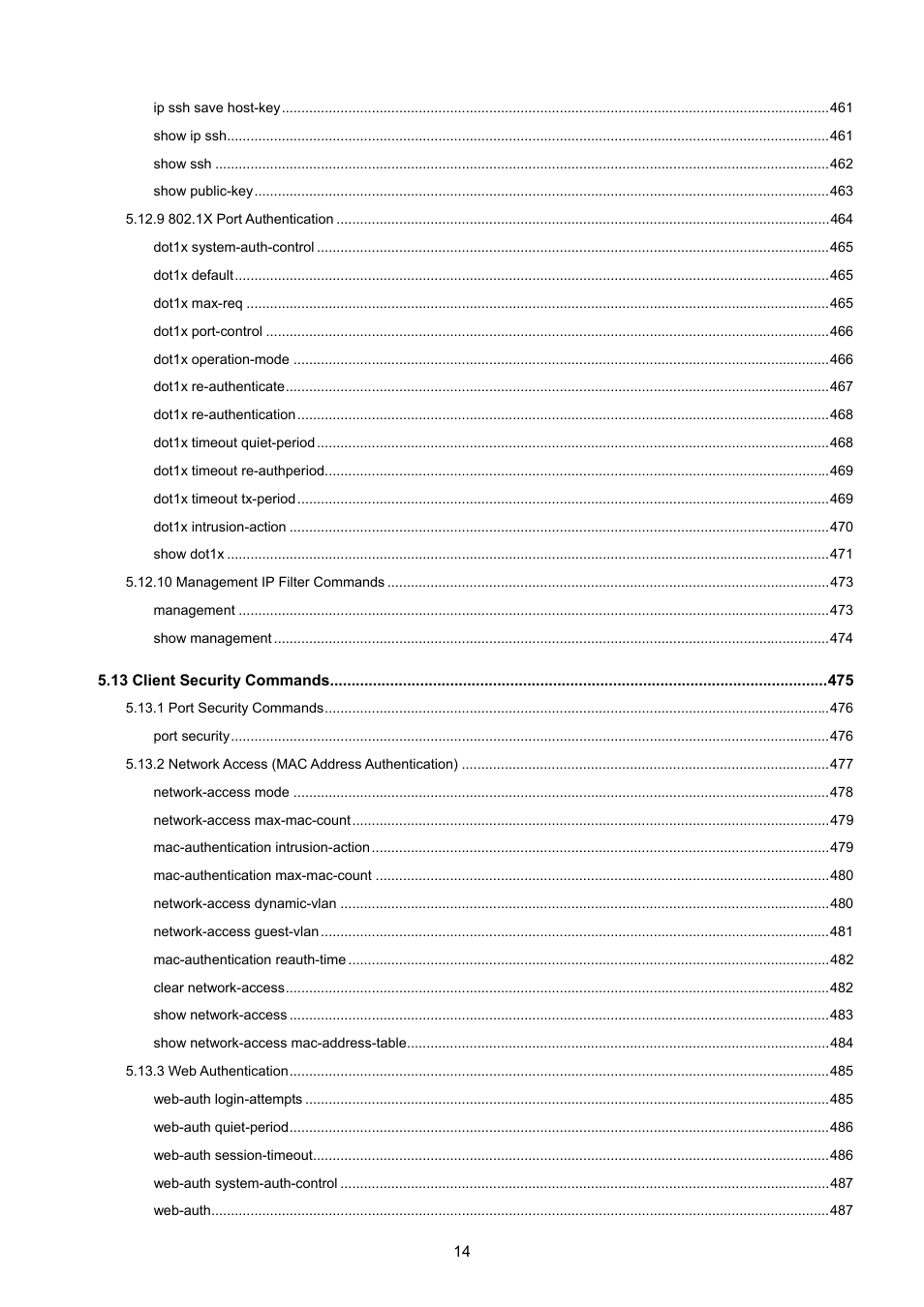PLANET SGSD-1022 User Manual | Page 14 / 693