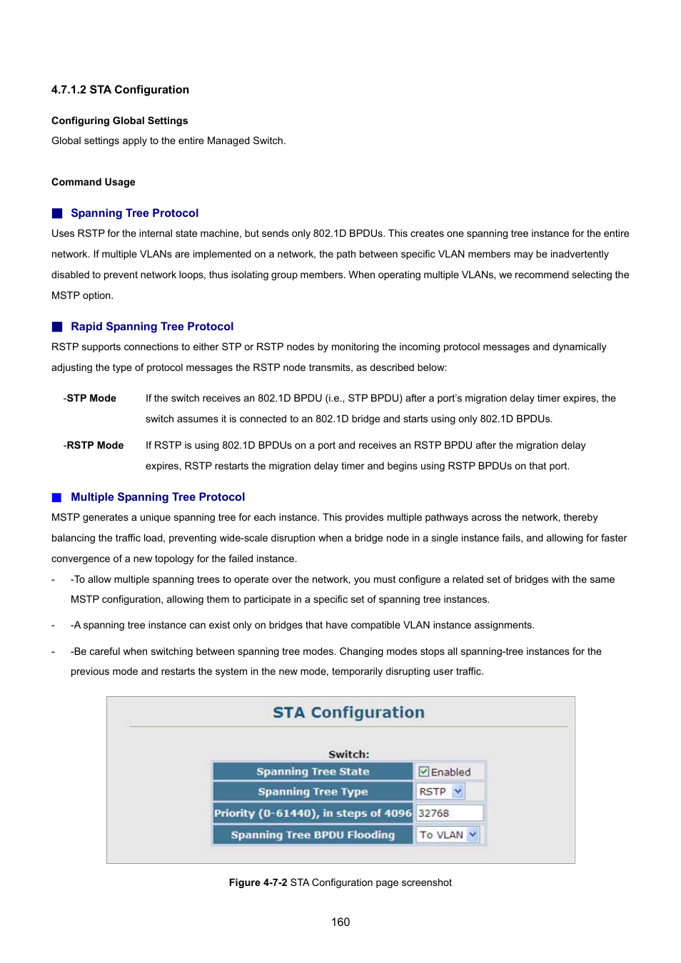 2 sta configuration | PLANET SGSD-1022 User Manual | Page 160 / 693