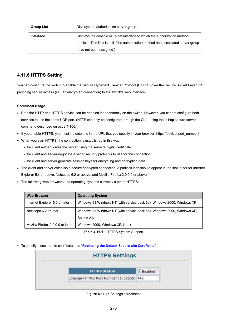 6 https setting | PLANET SGSD-1022 User Manual | Page 276 / 693