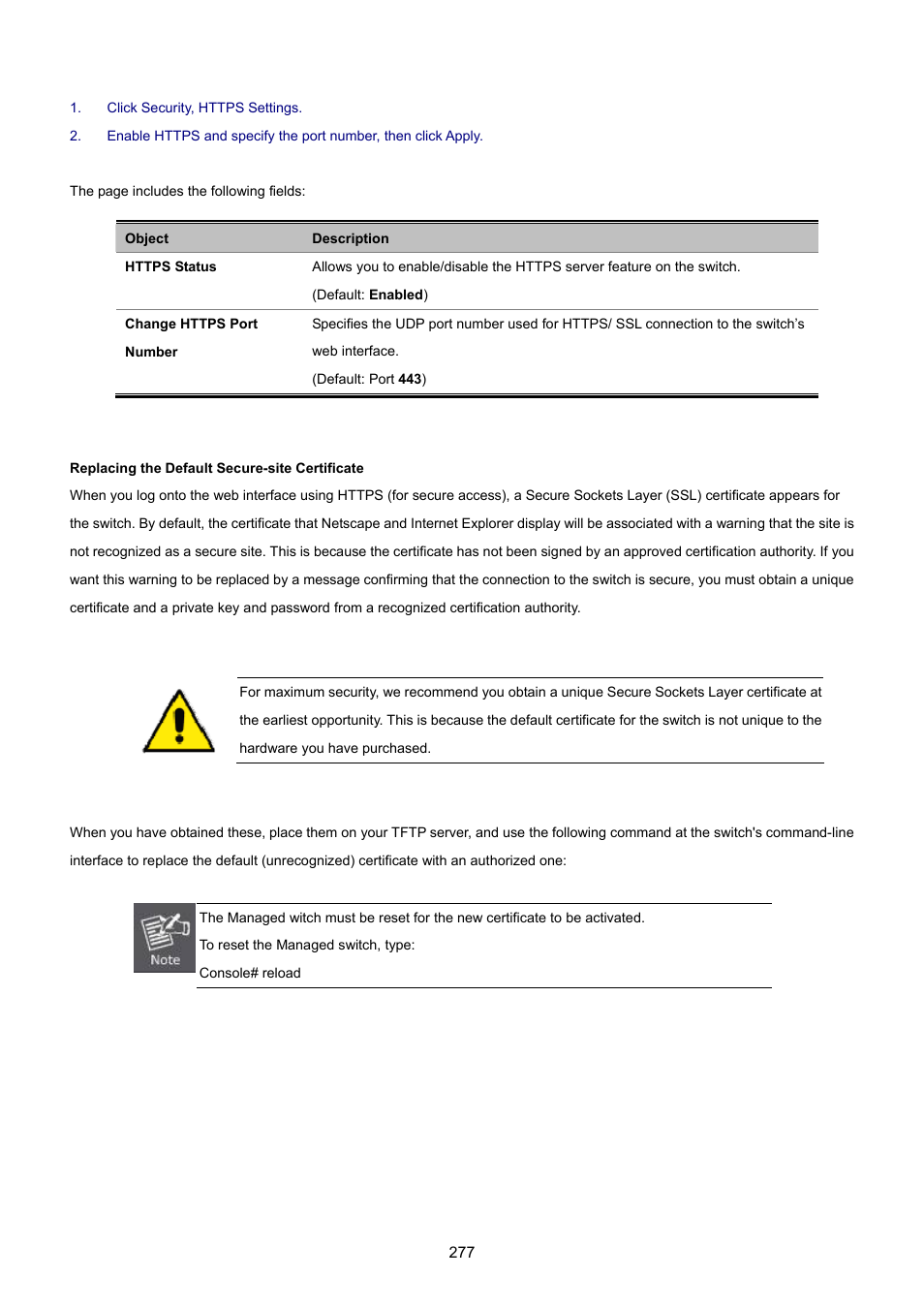 PLANET SGSD-1022 User Manual | Page 277 / 693