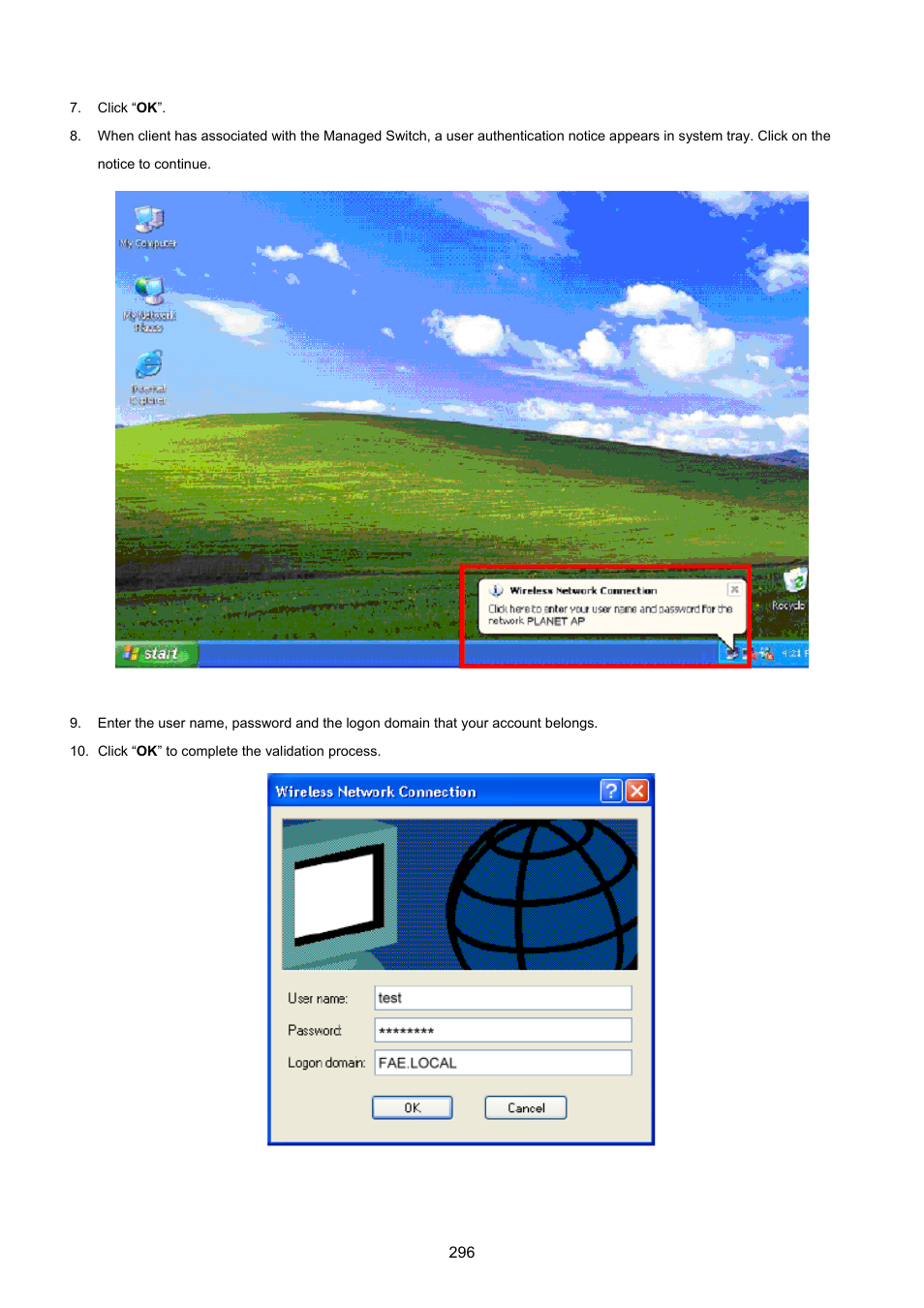 PLANET SGSD-1022 User Manual | Page 296 / 693