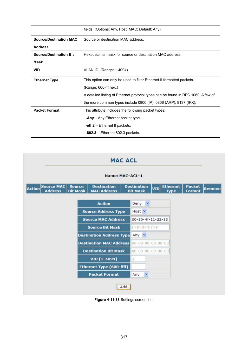 PLANET SGSD-1022 User Manual | Page 317 / 693