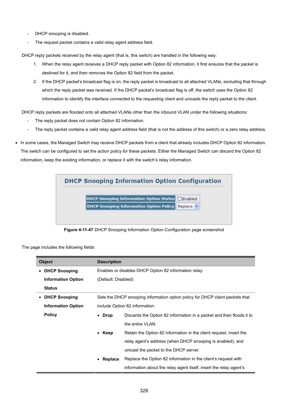 4 dhcp snooping port configuration | PLANET SGSD-1022 User Manual | Page 328 / 693