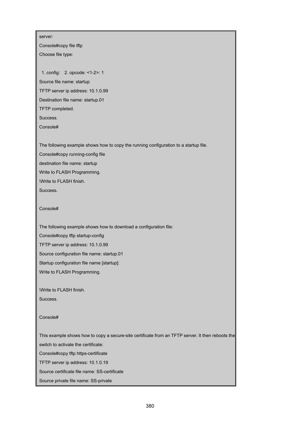 PLANET SGSD-1022 User Manual | Page 380 / 693