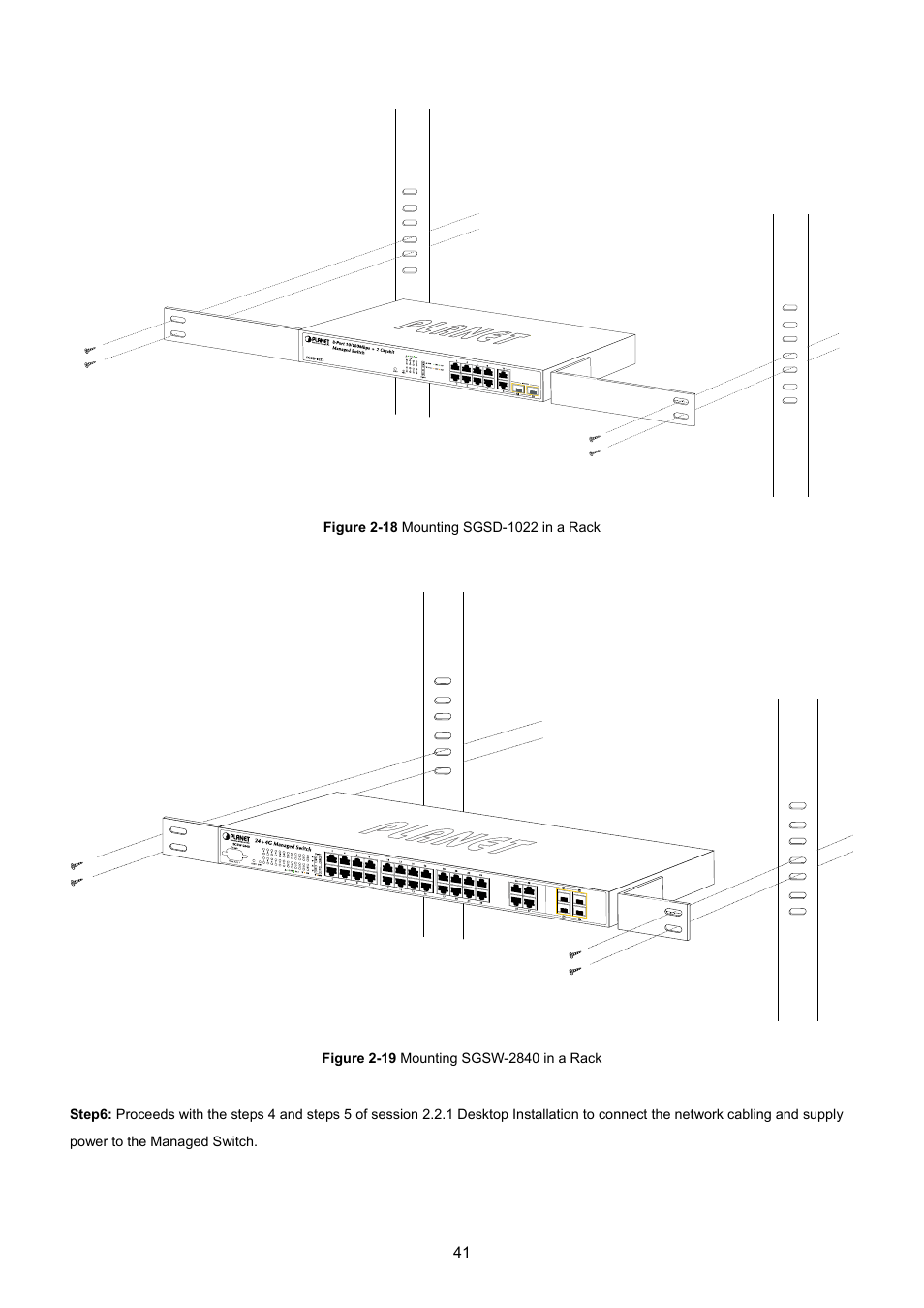PLANET SGSD-1022 User Manual | Page 41 / 693