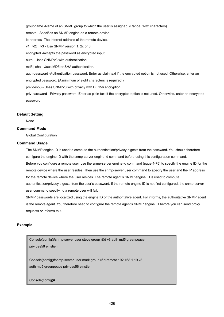 PLANET SGSD-1022 User Manual | Page 426 / 693