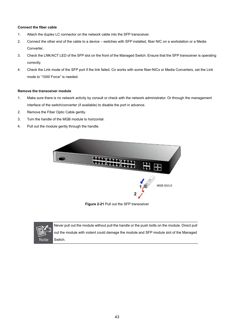PLANET SGSD-1022 User Manual | Page 43 / 693