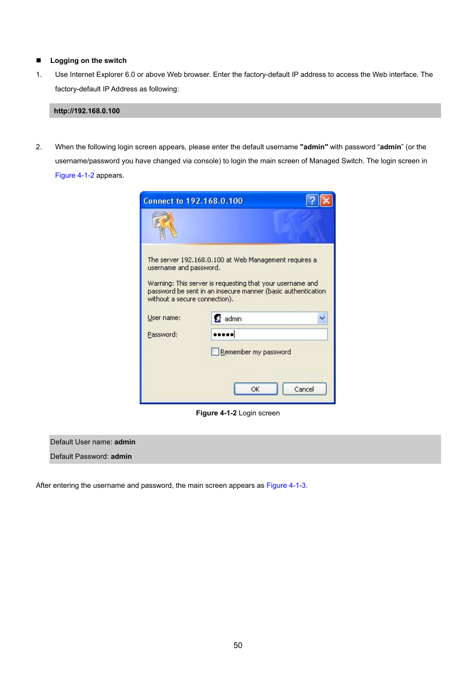PLANET SGSD-1022 User Manual | Page 50 / 693