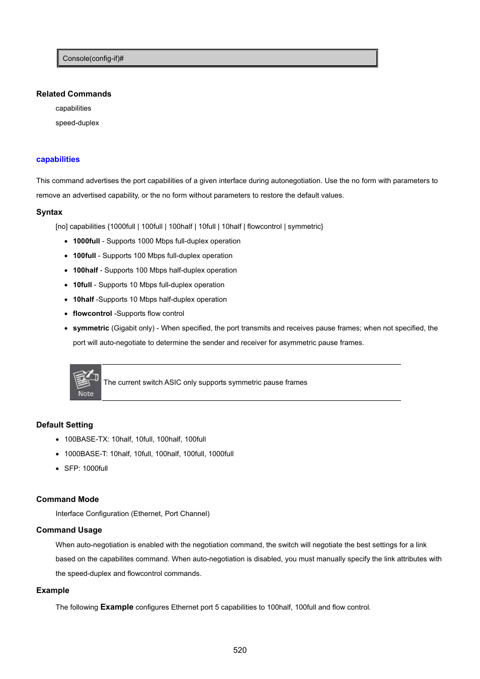 Capabilities | PLANET SGSD-1022 User Manual | Page 520 / 693