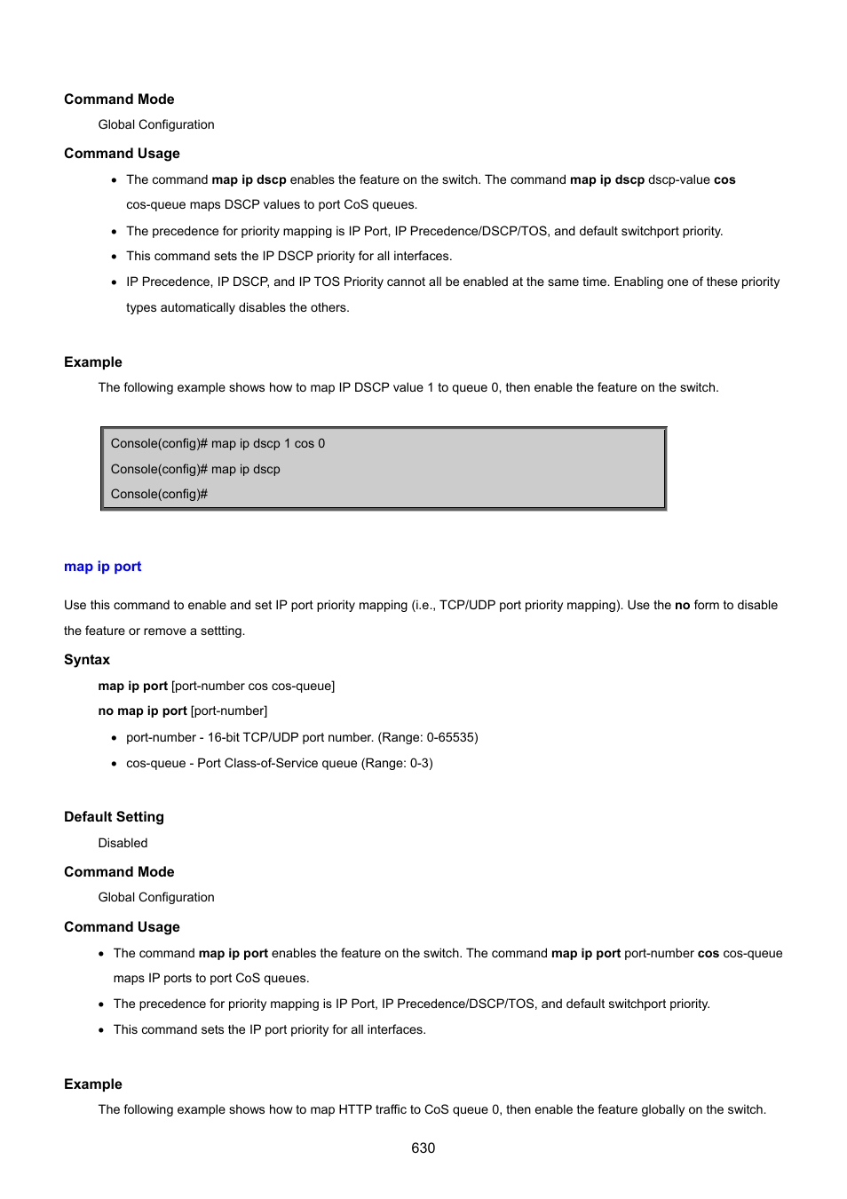 Map ip port | PLANET SGSD-1022 User Manual | Page 630 / 693