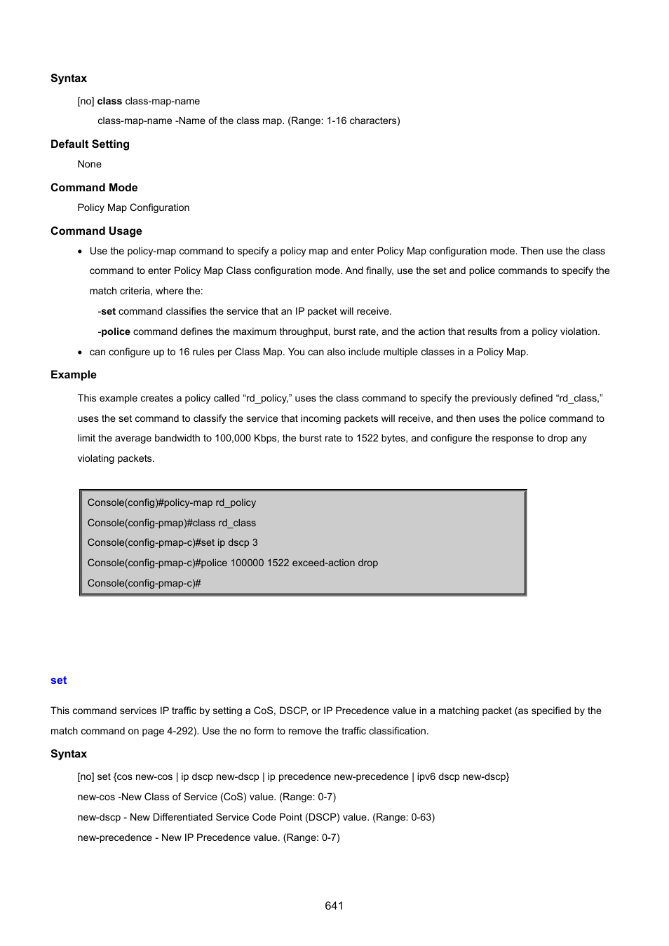 PLANET SGSD-1022 User Manual | Page 641 / 693