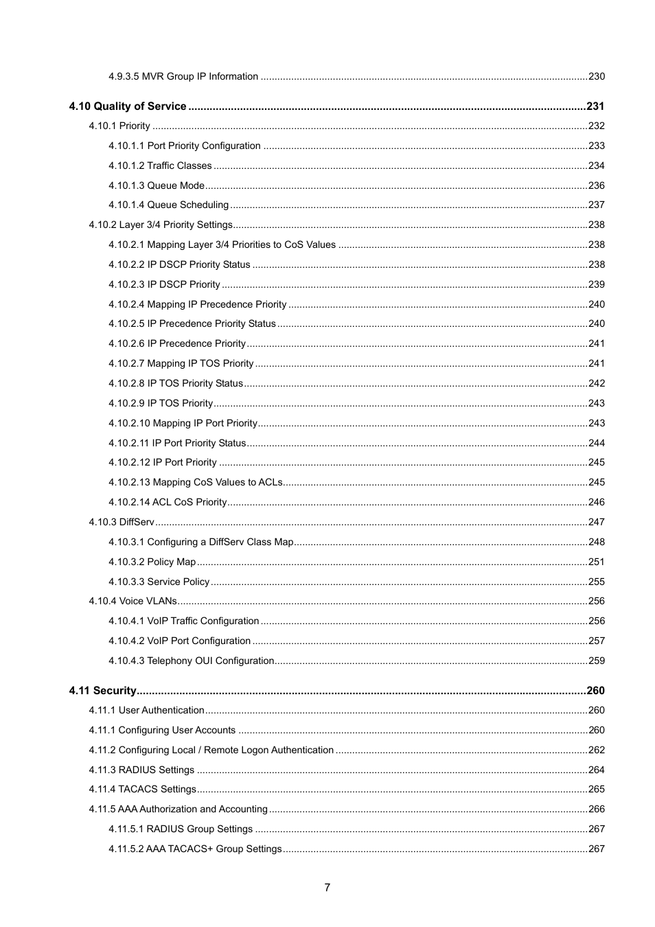 PLANET SGSD-1022 User Manual | Page 7 / 693